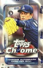 Hobby Box Baseball Cards 2025 Topps Chrome Prices