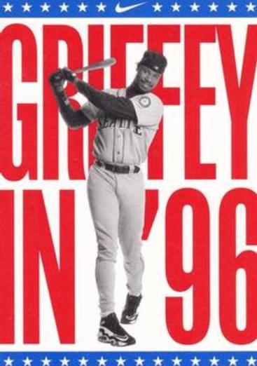 Ken Griffey Jr Baseball Cards 1996 Nike
