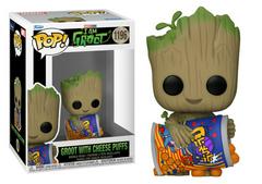 Groot with Cheese Puffs [Flocked] #1196