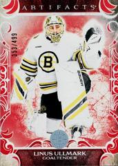 Linus Ullmark [Ruby] #7 Hockey Cards 2024 Upper Deck Artifacts Prices