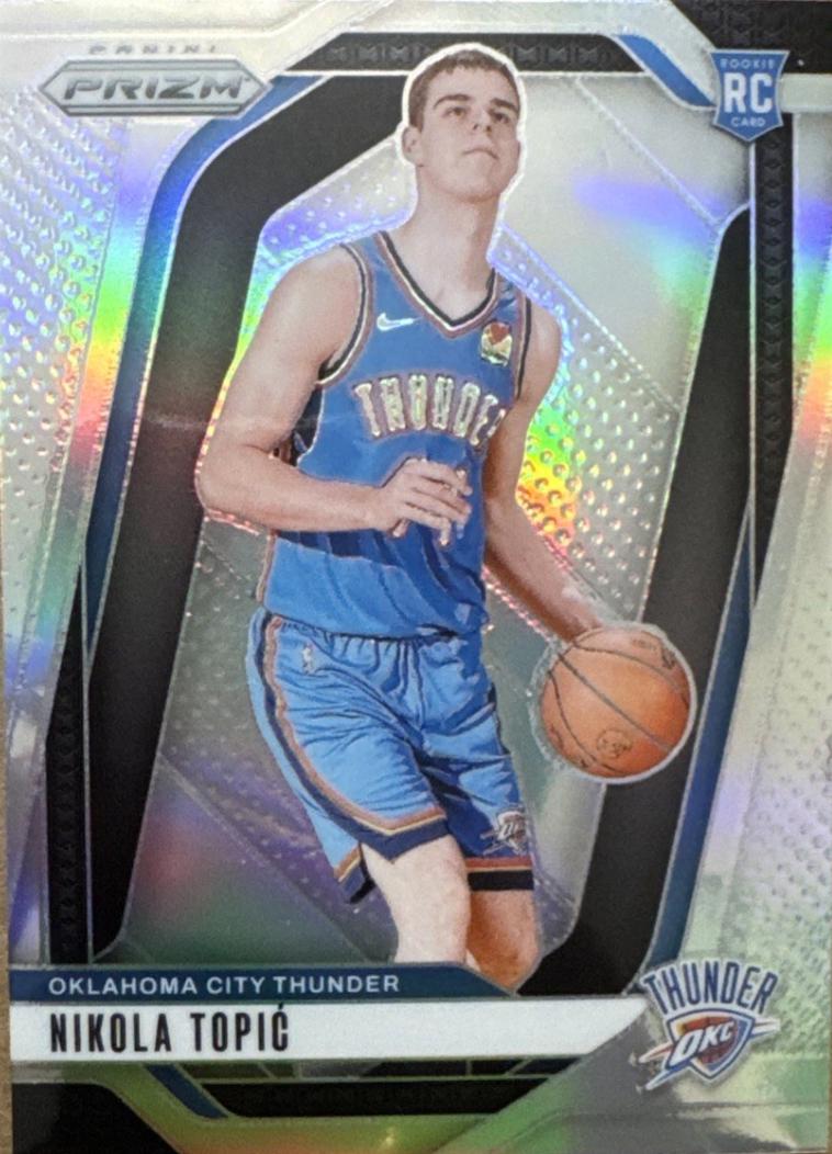 Nikola Topic [Silver] #230 Prices [Rookie] | 2024 Panini Prizm