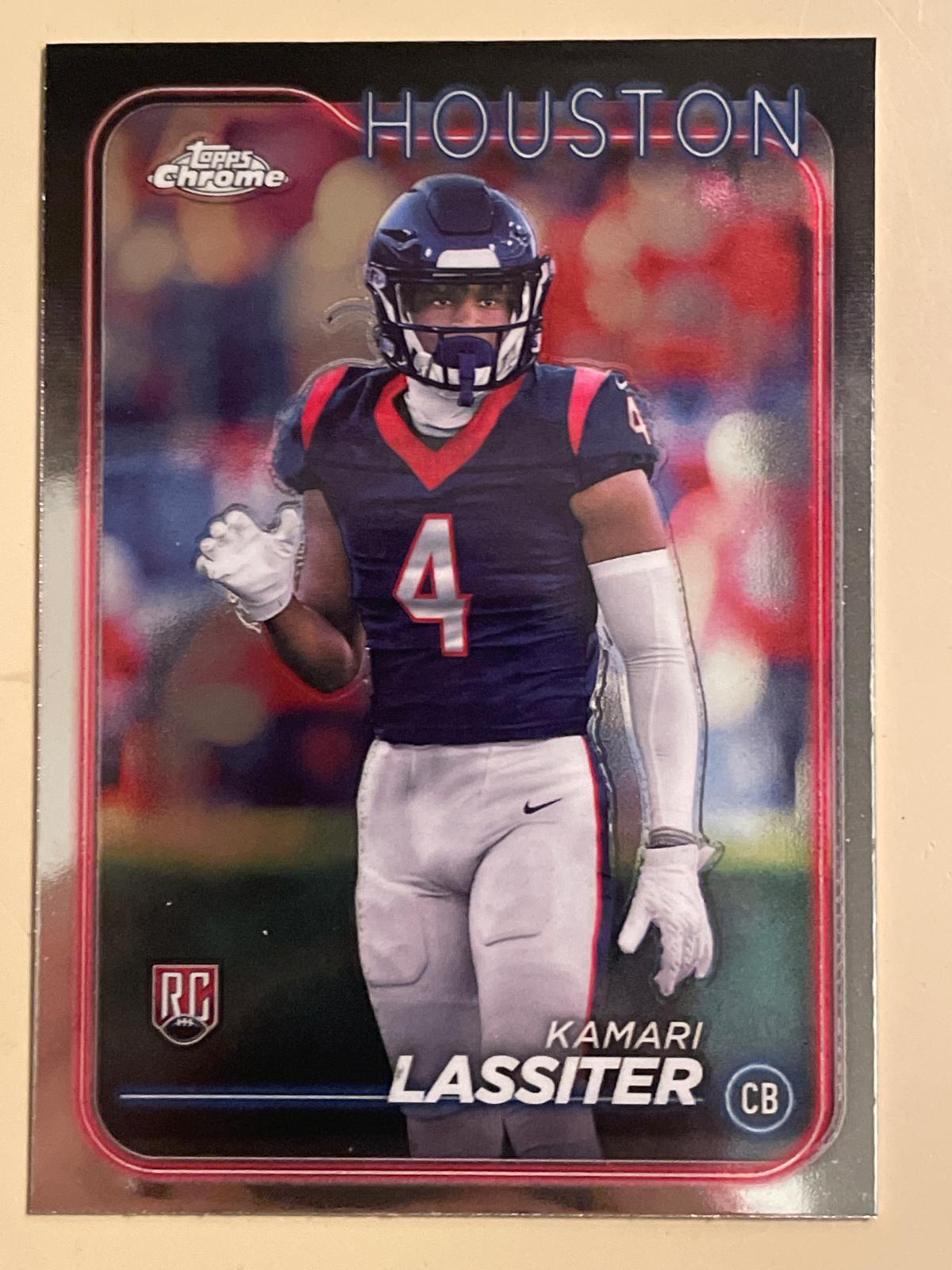 Kamari Lassiter #245 Football Cards 2024 Topps Chrome