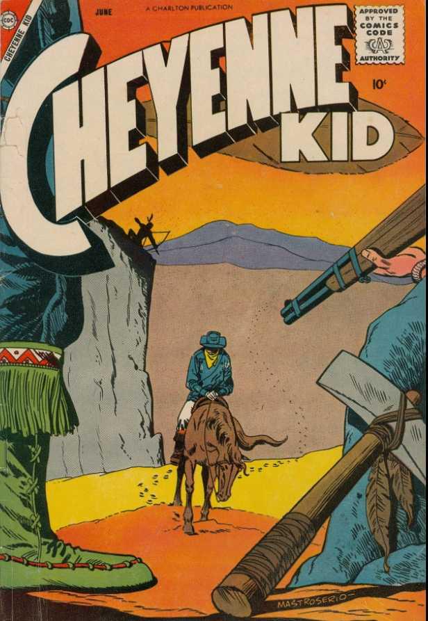 Cheyenne Kid #12 (1958) Comic Books Cheyenne Kid