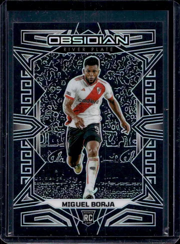 Miguel Borja #191 Soccer Cards 2023 Panini Obsidian