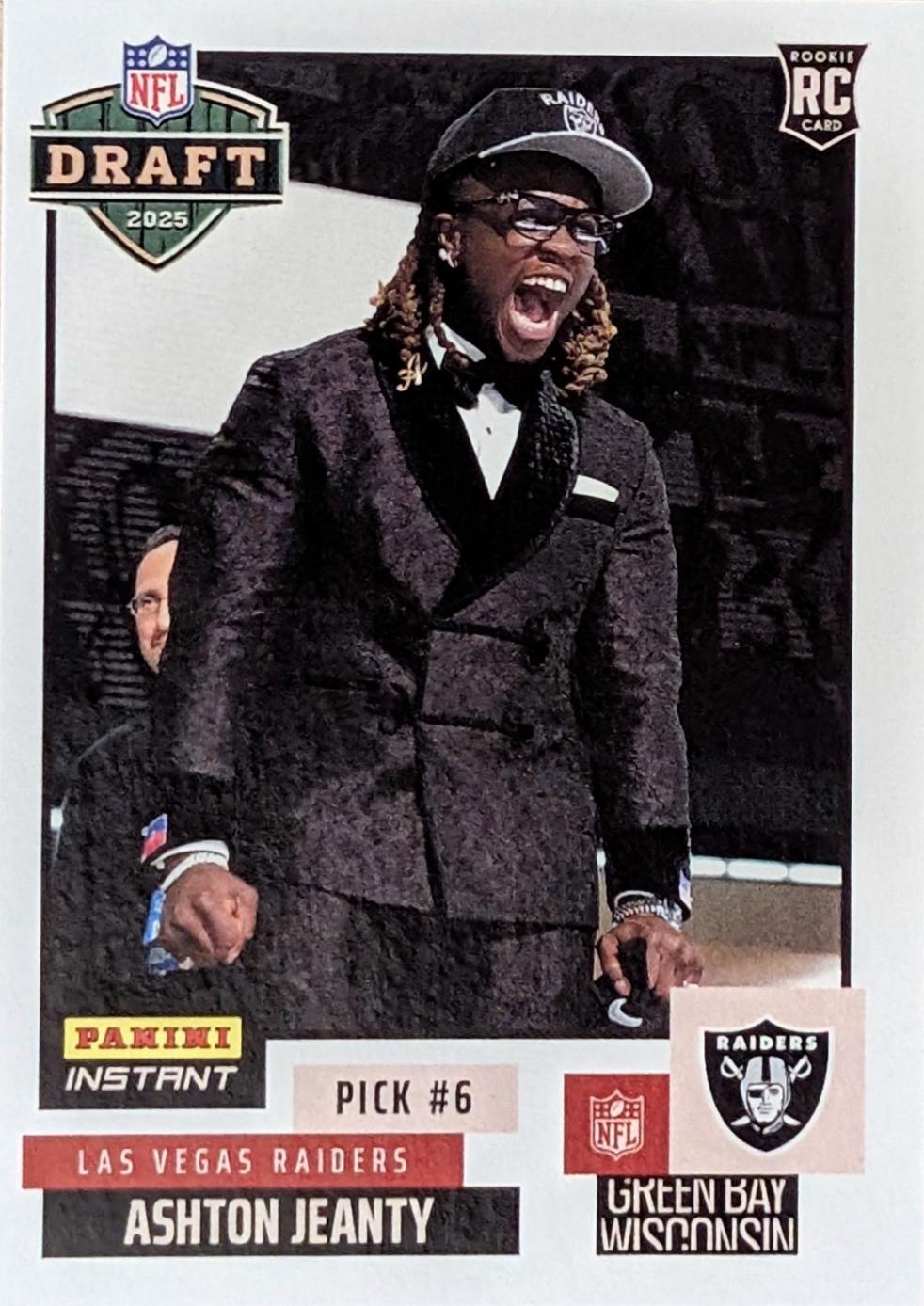 2025 Ashton Jeanty #NFLDN-6
