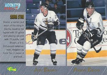Jeff Brown / Aaron Brand / Rob Guinn / Dennis Maxwell #96 1995 Classic Draft Hockey