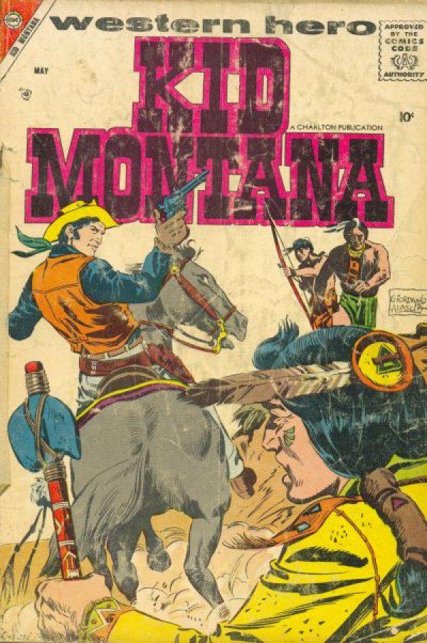 Kid Montana #12 (1958) Comic Books Kid Montana