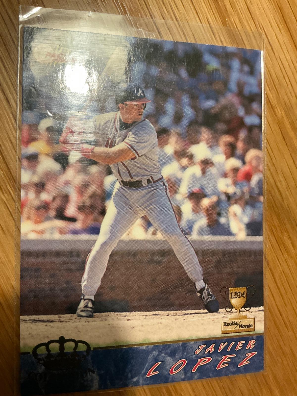 Javier Lopez #14 Baseball Cards 1994 Pacific Crown Collection