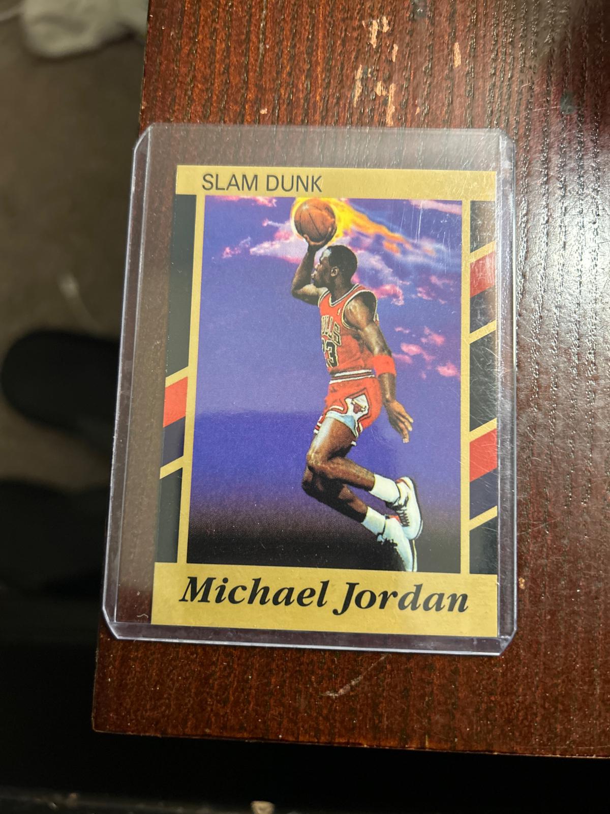 Michael Jordan #6 1990 Slam Dunk Best Of The Best Basketball