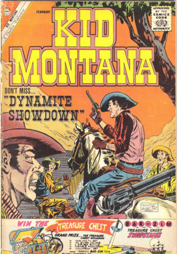 Kid Montana #27 (1961) Comic Books Kid Montana