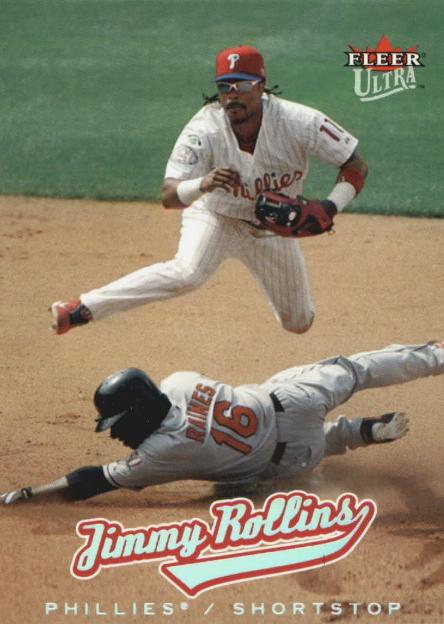 Jimmy Rollins #88 2005 Fleer Ultra Baseball