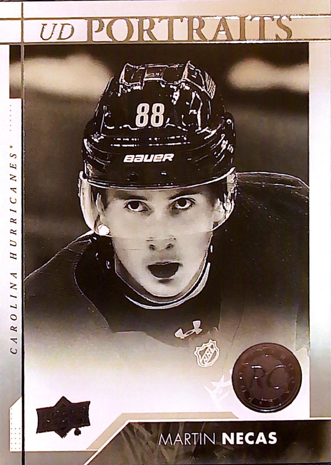 Martin Necas #P-107 Hockey Cards 2017 Upper Deck UD Portraits