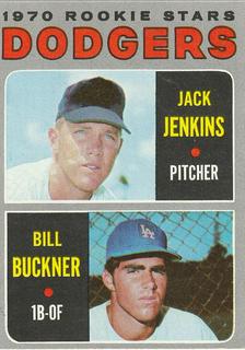 Dodgers 1970 Rookie Stars: Jack Jenkins / Bill Buckner