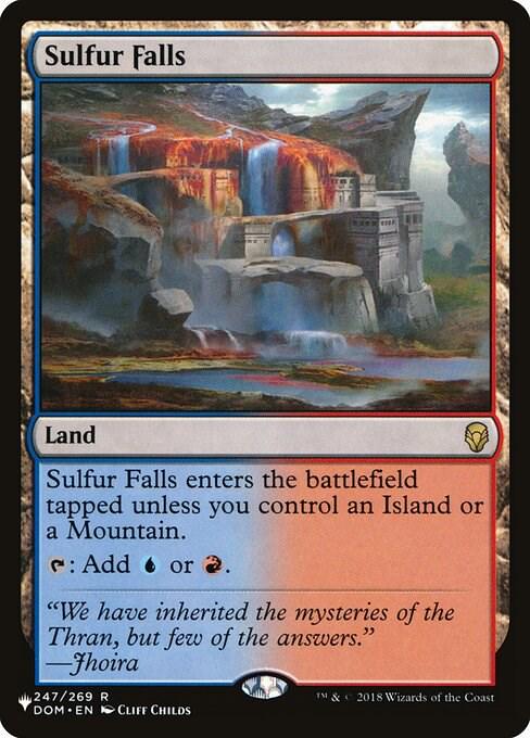 Sulfur Falls #247 Magic The List Reprints
