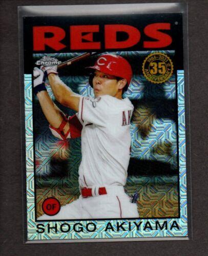 SHOGO AKIYAMA #86BC-56 Baseball Cards 2021 Topps Update 1986 Chrome Silver Pack