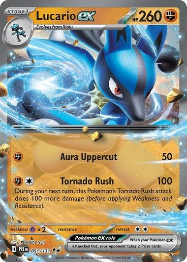 Lucario ex #51 Cover Art