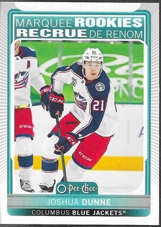 Joshua Dunne #540 Hockey Cards 2021 O Pee Chee