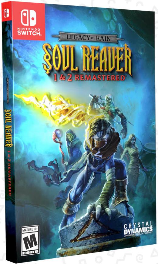 Legacy Of Kain Soul Reaver 1 & 2 Remastered Nintendo Switch