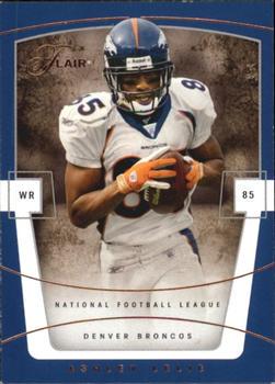 Ashley Lelie #23 2004 Flair Football