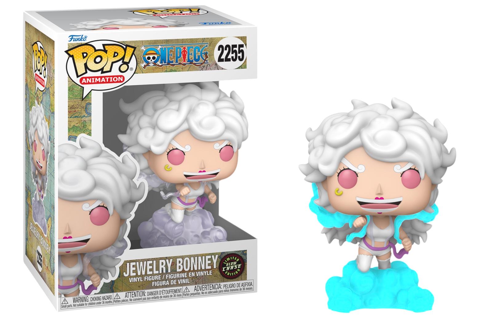 Jewelry Bonney #2255 One Piece Funko Pop Chase GITD GITD exclusive box and figure