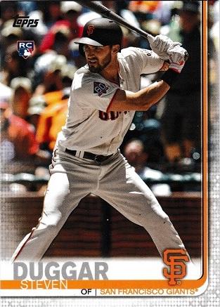 Steven Duggar #190 Baseball Cards 2019 Topps