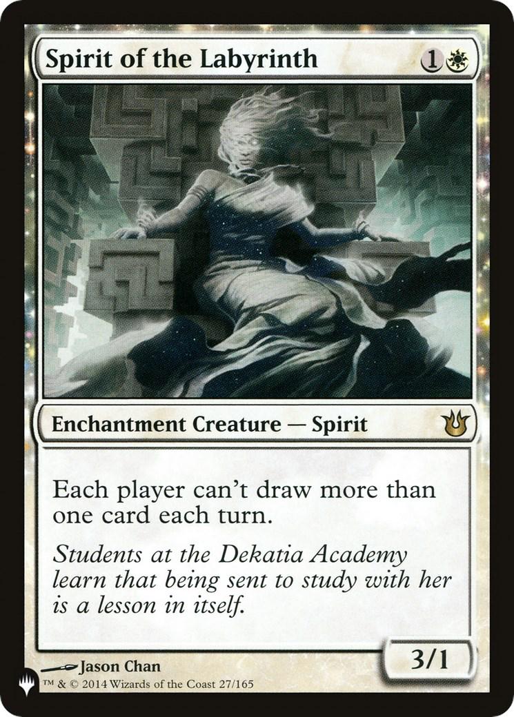 Spirit of the Labyrinth #27 Magic The List Reprints