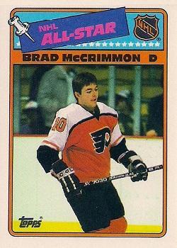 Brad McCrimmon #10 1988-89 Topps Hockey Stickers