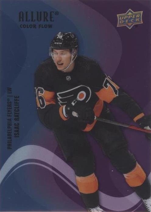 Isaac Ratcliffe #SF-26 2022 Upper Deck Allure Color Flow Hockey