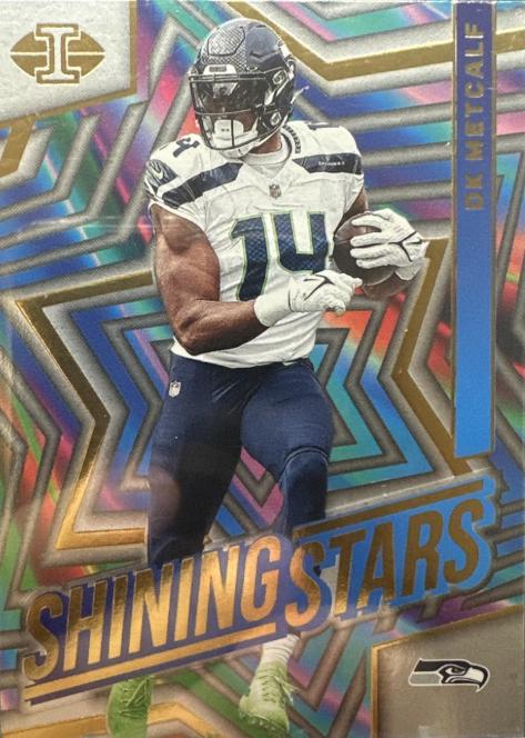 DK Metcalf #16 Football Cards 2024 Panini Illusions Shining Stars