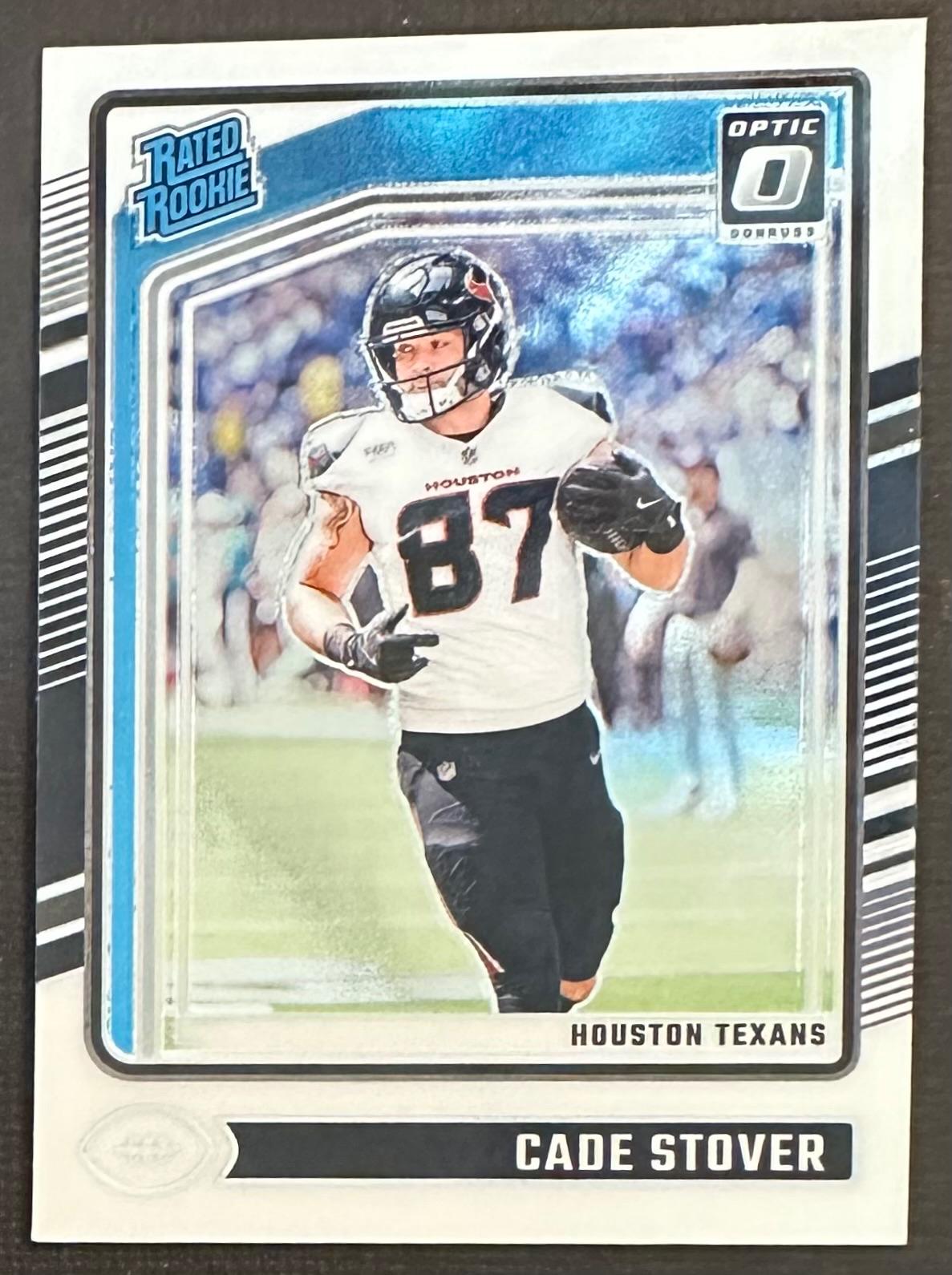 Cade Stover #218 Football Cards 2024 Panini Donruss Optic