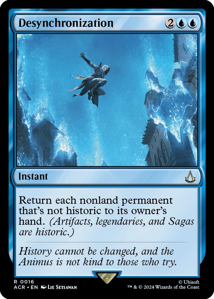 Desynchronization [Foil] (Magic Assassin's Creed)