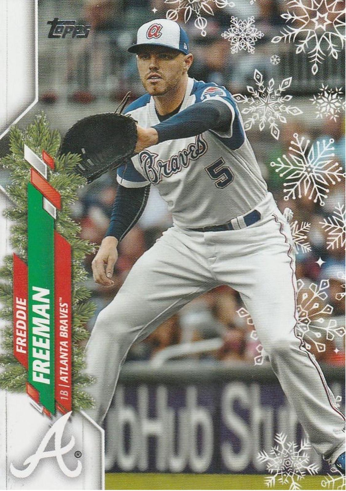 Freddie Freeman #HW148 2020 Topps Holiday Baseball