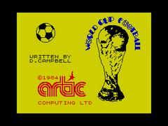Loding Screen | World Cup Football ZX Spectrum