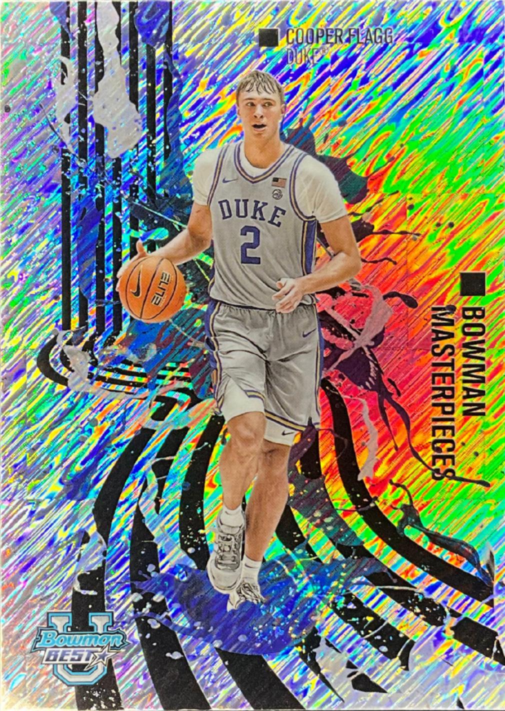 Cooper Flagg [Shimmer Refractor] #BM-1 Prices | 2024 Bowman Best