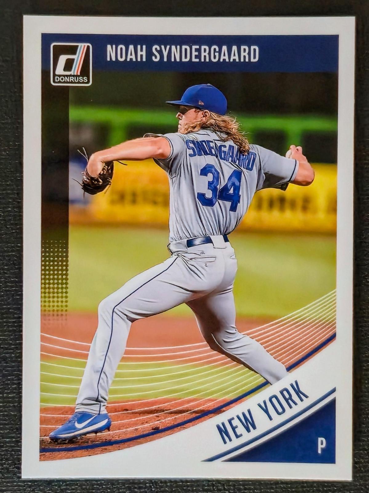 Noah Syndergaard #144 2018 Panini Donruss Baseball