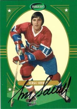 Serge Savard #PA-45 2001-02 Parkhurst Hockey Autographs