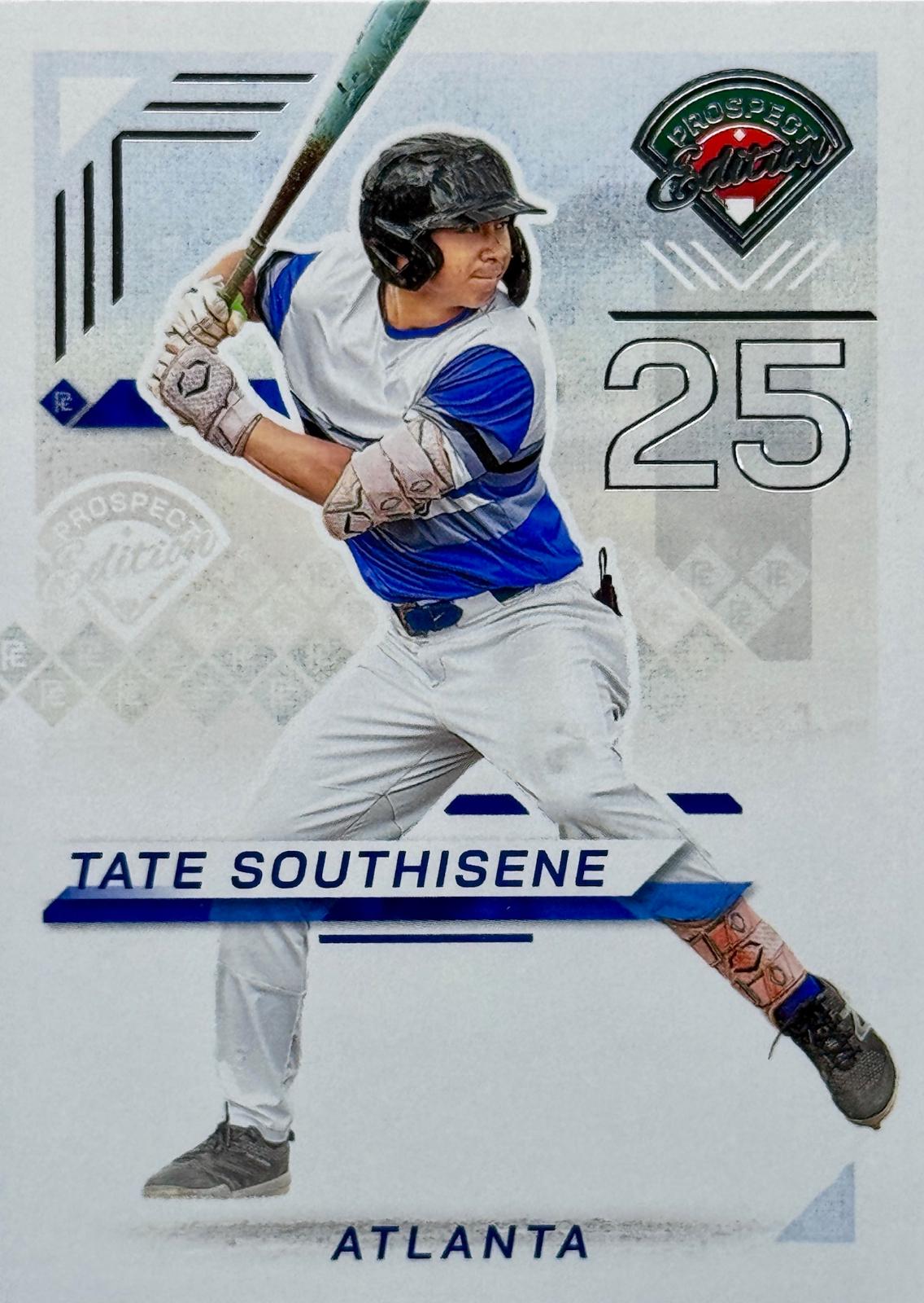 Tate Southisene #14 2025 Panini Prospect Edition Baseball