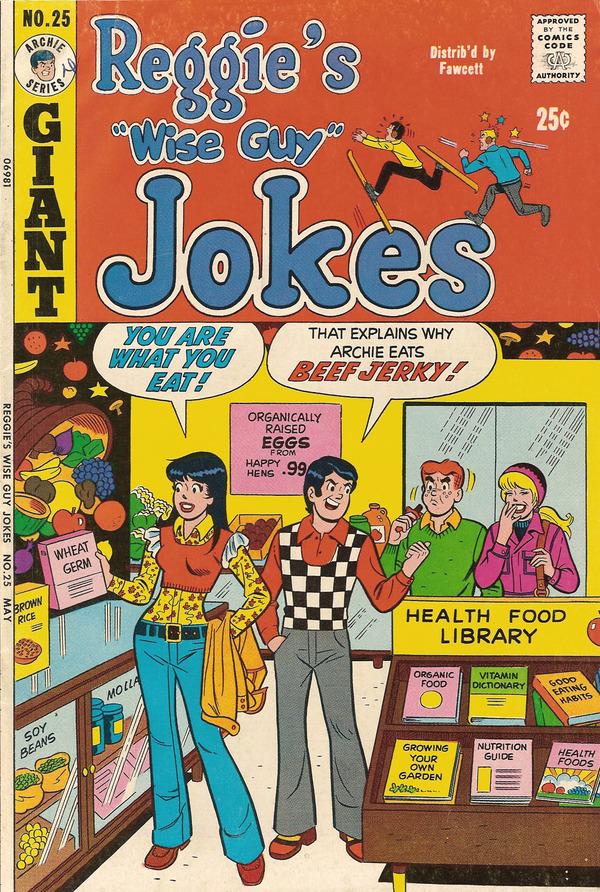 Reggie's Wise Guy Jokes #25 (1973) Comic Books Reggie's Wise Guy Jokes