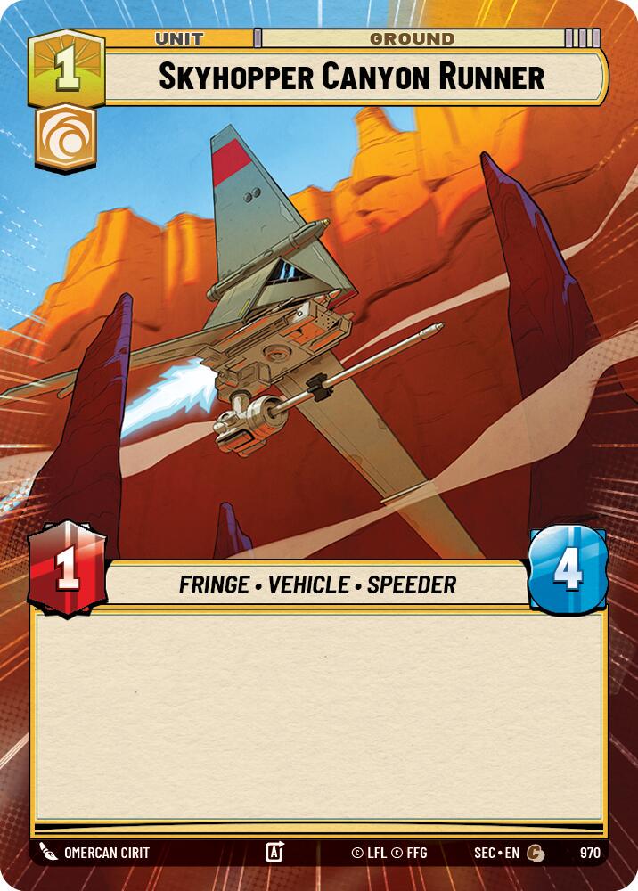 Skyhopper Canyon Runner [Hyperspace Foil] #970
