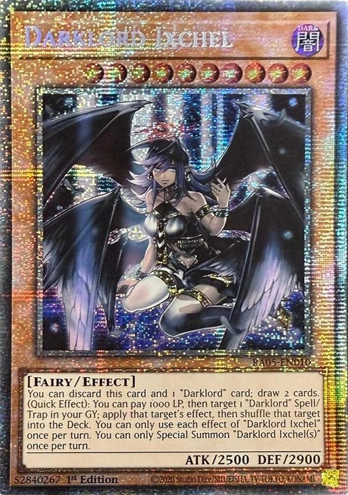 Darklord Ixchel [Starlight Rare] RA05-EN010 Prices | YuGiOh Rarity  Collection 5 | YuGiOh Cards