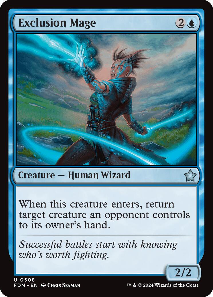 Exclusion Mage #508 Magic Foundations