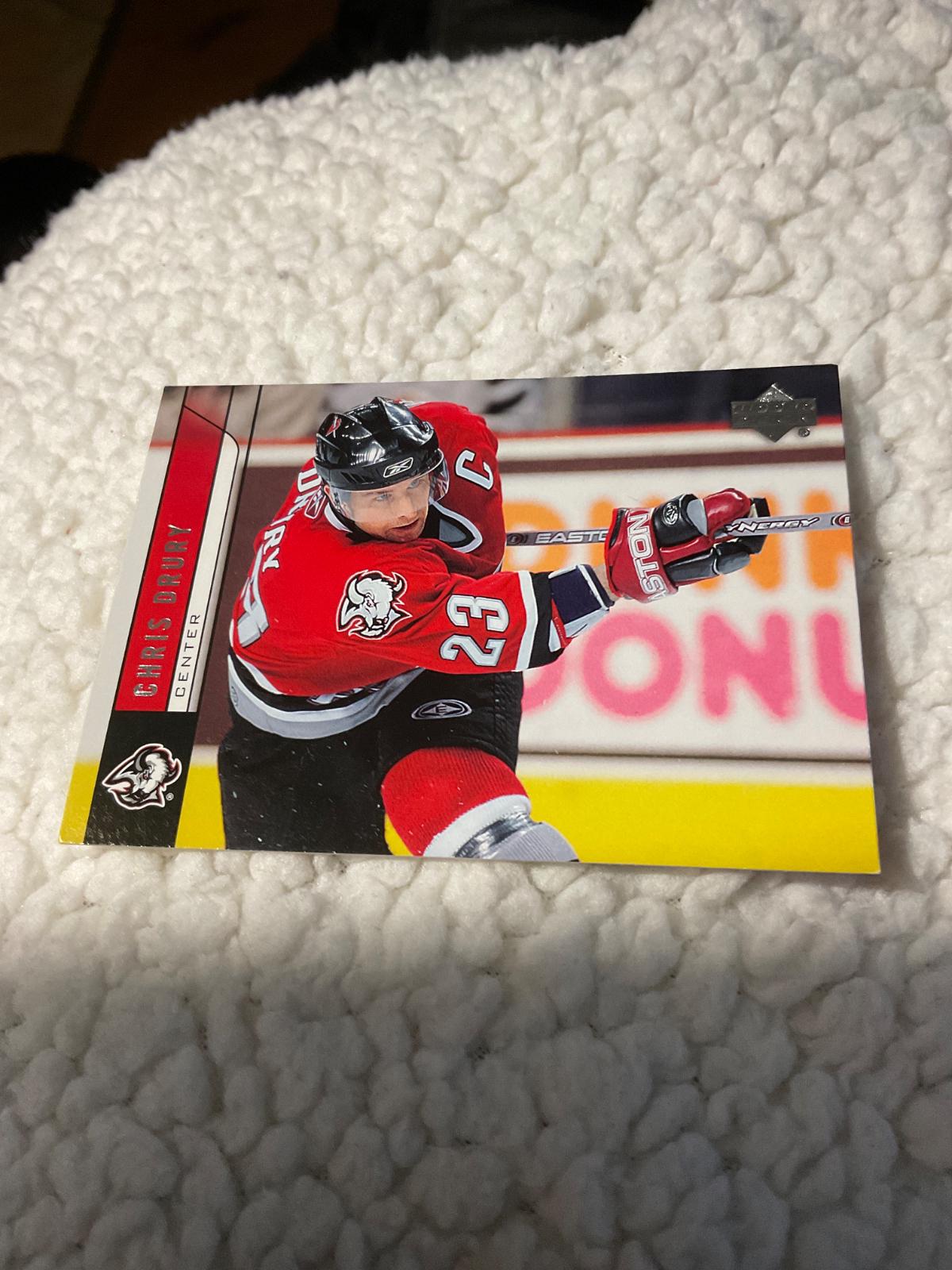 Chris Drury #23 Hockey Cards 2006 Upper Deck
