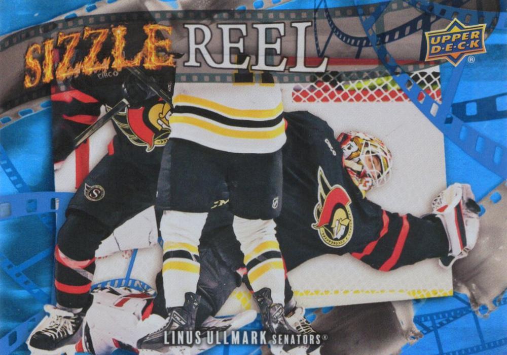 Linus Ullmark #SR-50 2025 Upper Deck Series 2 Sizzle Reel Hockey