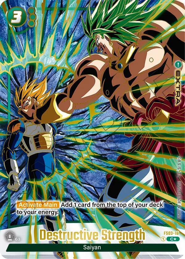 Destructive Strength [1st Anniversary] FS03-16 - Dragon Ball Fusion World Promos