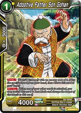 Adoptive Father Son Gohan BT4-091 Dragon Ball Super Colossal Warfare