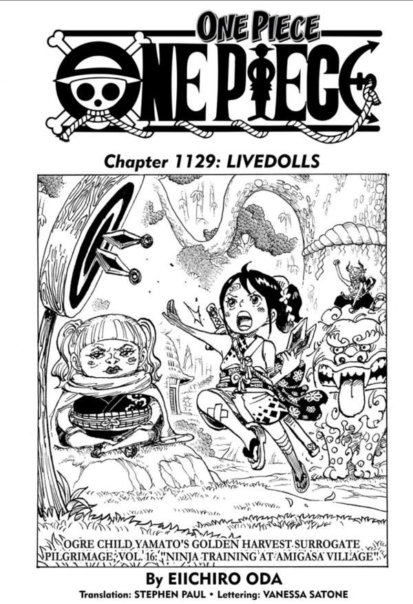 One Piece #1129 (2024) Comic Books One Piece