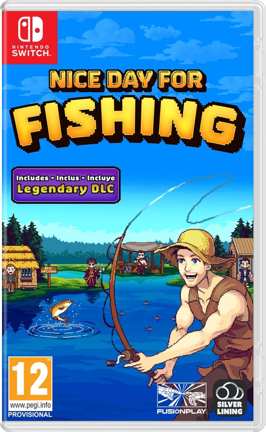 Carátula de Nice Day for Fishing para Switch (edición PAL España)