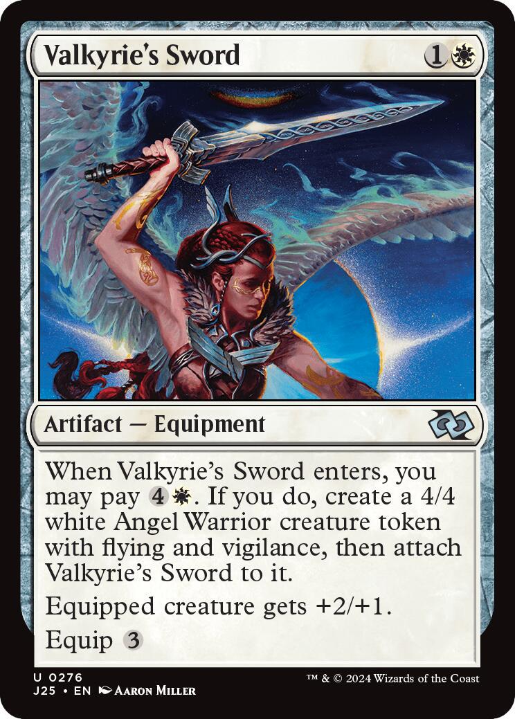Valkyrie's Sword #276 Magic Foundations Jumpstart