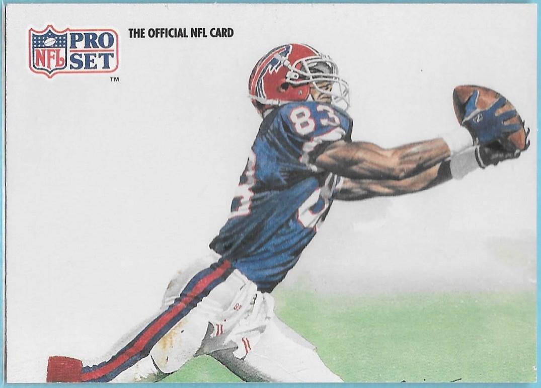 Andre Reed #406 Football Cards 1991 Pro Set
