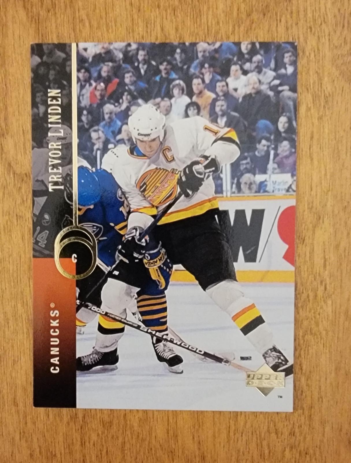 Trevor Linden #319 1995 Upper Deck Hockey